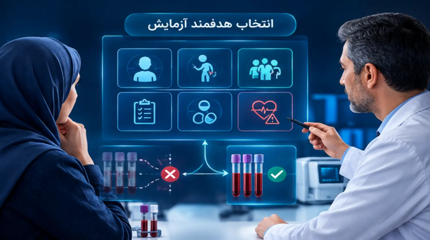 تفاوت بین آزمایش های روتین و تخصصی