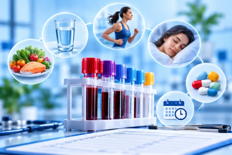 شرایط قبل از آزمایش
