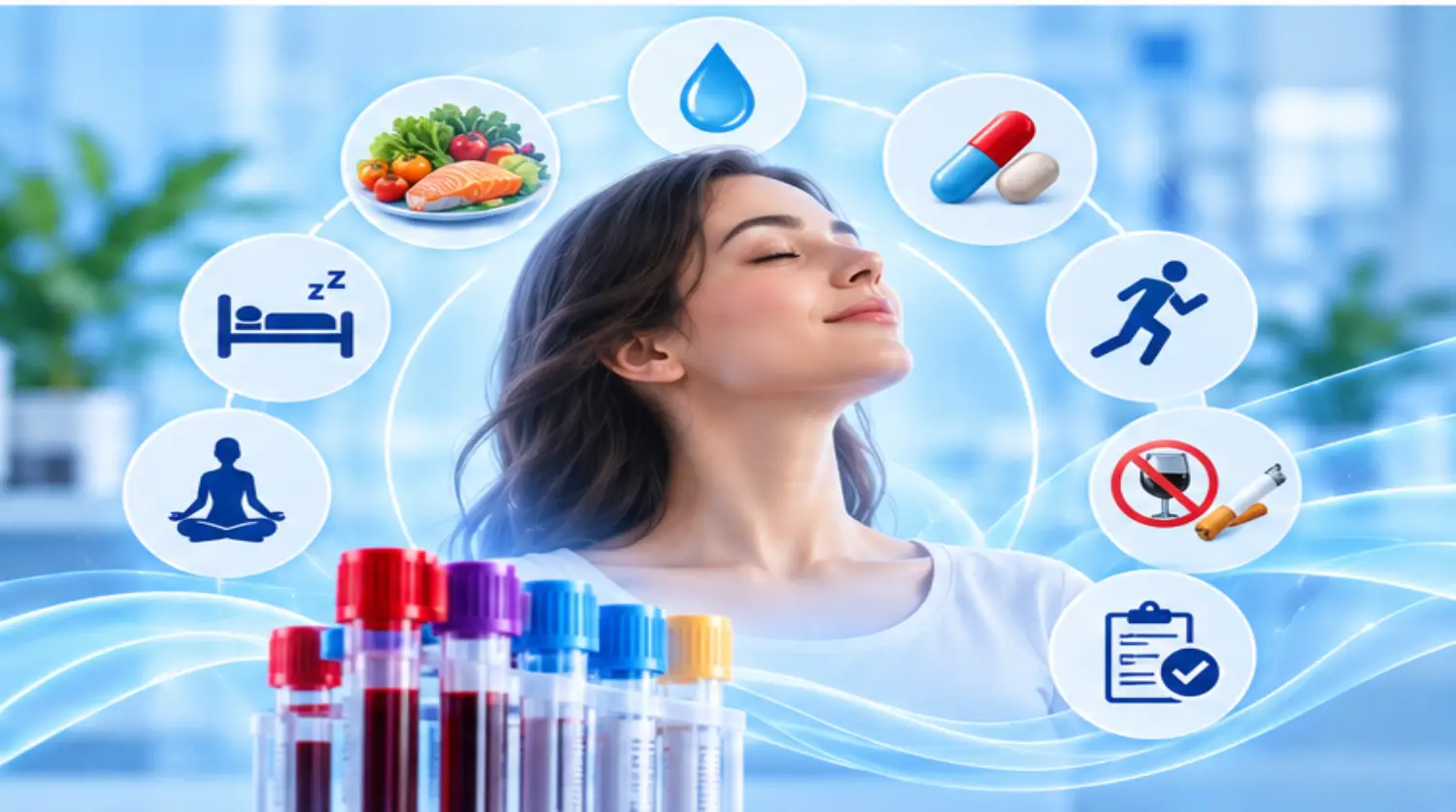 شرایط قبل از آزمایش خون 